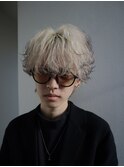 ニュアンスウルフ/波巻きツイストスパイラル/シャドウパーマ