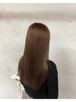 セットアップ 岡山北長瀬店(SET-UP) (似合わせカット) マロンブラウン×オージュアトリートメント