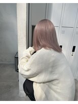 シェリ 天神(CHERIE)&nbsp;福岡 ブリーチ ベージュ グレージュ ダブルカラー ハイライト