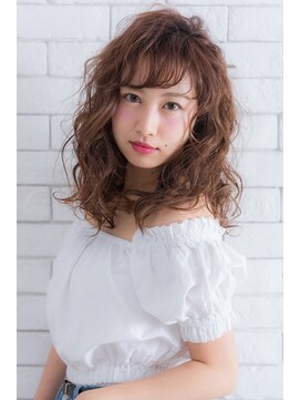 ミエル ヘア 新宿(miel hair) 【mielhair新宿】ひし形シルエットカット