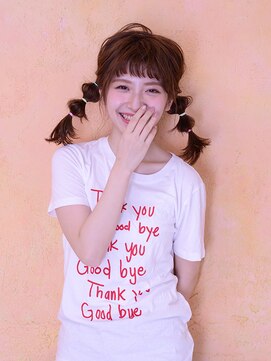 アース コアフュールボーテ 上越店(EARTH coiffure beaute) ぽわっと可愛い、キャンディヘアアレンジ【上越】