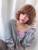 ヘアー アンド ビューティー ザ エフ 西尾店(Hair Beauty the F)&nbsp;【the F】大人な可愛いゆるふわクセ風スタイル