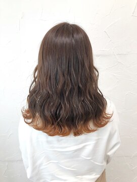 プライズ 表参道原宿店(prize) ラインカラー/オレンジカラー/ケアブリーチ【原宿】