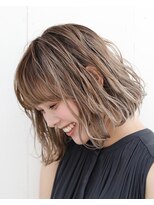 コリーナ(collina)&nbsp;【collina代官山】ハイライトグラデーションボブ A
