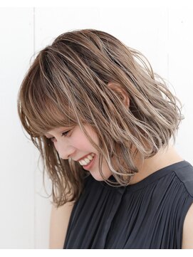 コリーナ(collina) 【collina代官山】ハイライトグラデーションボブ A