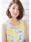 【寺尾拓巳】大人かわいいワンカール毛先パーマひし形ボブディ