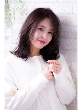 ヘアーアートシフォン 池袋西口店(Hair art chiffon) ホワイトグレージュ/ベース/丸顔/髪質改善/白髪染め