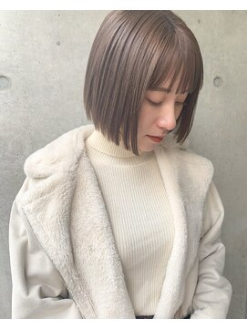 ルーム(Loom.) ぷつっとカットにクリーミーなカラー◎【Loom./明治神宮前】