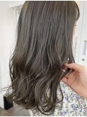 オリーブグレージュ イルミナカラー 髪質改善 