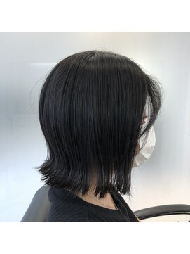 ヘアーサロン ファイブシー(HAIR SALON 5C) 外ハネ切りっぱなしボブ