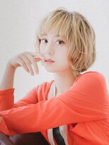 ティファ 銀座(Tiffa)&nbsp;個性的マッシュヴェールウェーブハイトーンふわミディ