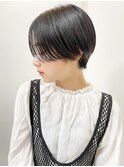 デザインカラー/レイヤーカット/ウェットヘア/オリーブベージュ