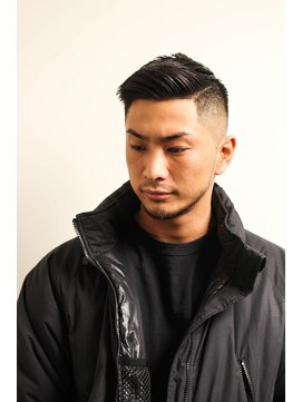 レンゲン(LENGEN) メンズかき上げニュアンスマッシュサイドパート韓国マッシュ14