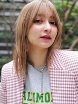 アレンヘアー 名古屋店(ALLEN hair)&nbsp;金髪ブロンド×ウルフカット