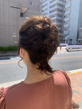 サムソンアンドデリラ 調布店 ヘアアレンジ　結婚式ヘア
