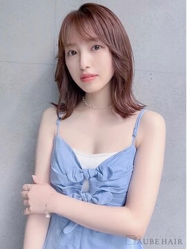 オーブヘアーリリエ 富士店(AUBE HAIR lilie) 20代・30代_韓国風エギョモリミディ