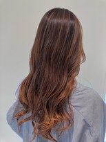 アース コアフュールボーテ 長岡店(EARTH coiffure beaute)&nbsp;オレンジブラウン