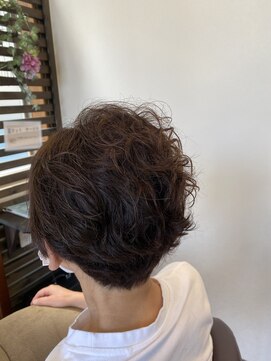 ヘアー ベル フルール(HAIR Belle fleur) クセ毛利用ショート