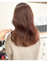 カミエ(kamie)&nbsp;＊ブリーチなしのダブルカラーで【透けるピンクベージュ】