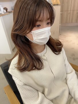 ヴィンスジオ 岐阜駅南(vince gio) 顔まわりレイヤー＊