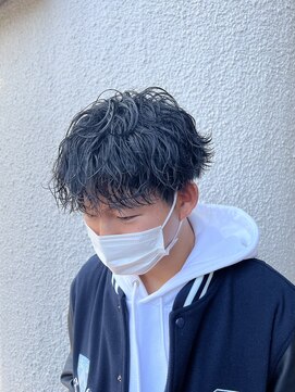 スタイル 茅ケ崎(STYLE) 【平山 明樹】メンズ似合わせカット＋波巻きスパイラルパーマ