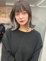 ロンド マーレ 天神大名店(Lond mare) イメチェン/チェリーブラウン/フェミニン/ダークアッシュ/束感