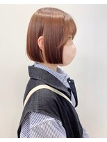 モリオフロムロンドン 松戸店(Morio from London)&nbsp;【松戸　石山】耳かけミニボブ　切りっぱなしボブ