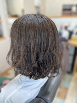 ヘア ミルキィ ふるゆわパーマ