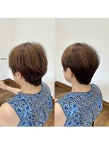 デュアル(dual)&nbsp;６０代／定期カット☆ショートヘア