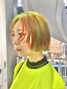 オンザ(ONTHE) ビタミン感デザインカラーショート