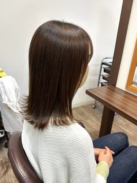 サロンド シルエット(SALON DE SILHOUETTE) 切りっぱなしボブ