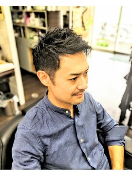 アゲイシ(hair club AGEISHI) ラフなショートスタイル