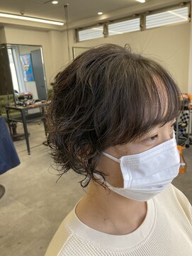 シャフト(SHAFT) ショートパーマ♪