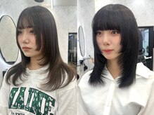 【トレンド×顔まわりレイヤーカット】今トレンドのヘアスタイル☆nyuにお任せください！【横浜/横浜駅】