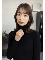 アンバー 池袋(amber)&nbsp;レイヤーカット/ウェットヘア/サラ艶ロング[池袋駅]