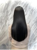 黒髪美髪ロング　【髪質改善 Period. 赤坂 美容室】