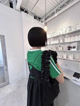 マチルダ(Matilda) サロンケア 髪質改善トリートメント×miniボブ