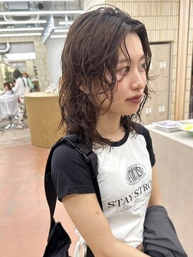 パークレーン アイス イヴェン(park lane ICI yeven) パーマ女子　ニュアンスパーマ　外国人パーマ　スパイラルパーマ