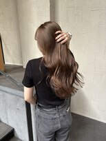 リト(riTo)&nbsp;20代30代ベージュグレージュくびれヘア韓国レイヤーロング