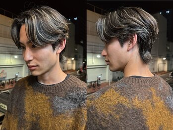 ザスーツブラザーズ(THE SUITS BROTHERS)の写真/大人の色気と清潔感どちらも演出◎*キマるmen'sメンズカット+パーマ￥11,000*[今池/メンズ/眉毛]
