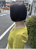 ミニボブアッシュオリーブベージュ