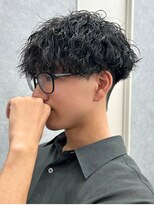 エルマーク 梅田(L-MARK)&nbsp;マッシュスパイラルパーマツイストスパイラル波巻きメンズ