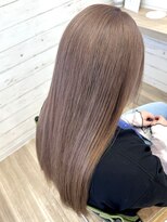 ヘアメイク アリエス 岩切店(HAIR MAKE aries) ワンブリーチミルクティーベージュ 仙台 岩切 アリエス