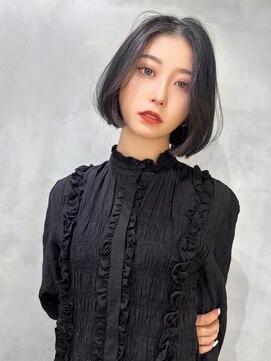 ロンド ジュルード 名古屋(Lond jeloud) ショート ボブ インナーカラー 韓国風41112