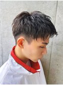 スパイキーショート メンズヘア 八王子 短髪 ツーブロック