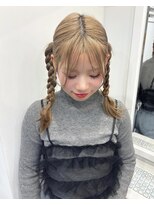 ヴィア(Via)&nbsp;10代20代30代/ミルクティーベージュ/透明感カラー／ハイトーン