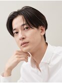 センターパートニュアンスパーマワンカールパーマカルマ韓国原宿