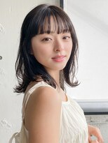 エトラ 渋谷店(etora)&nbsp;小顔 美髪 レイヤーカット イメチェン ワイドバング"