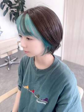 リル(lil) 髪質改善/白髪ぼかし/インナーカラー/ケアブリーチ/学割U24