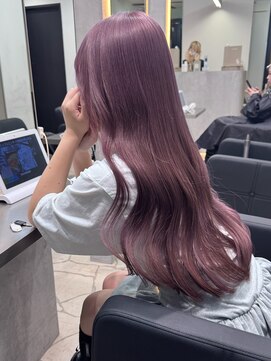 ラピステン 福岡天神 大名店(Lapis) 担当_原島/エクステ/レイヤー/ブリーチ/髪質改善/ブリーチなし